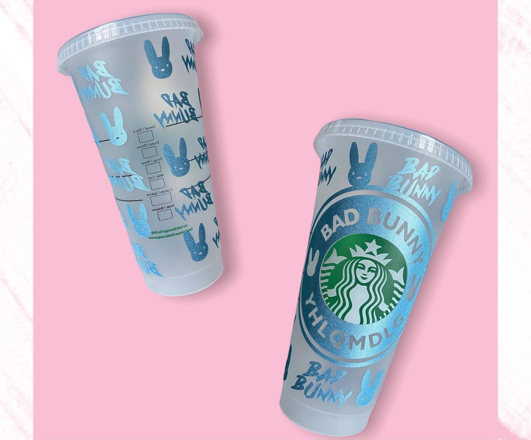 Bad Bunny YHLQMDLG Starbucks Cup