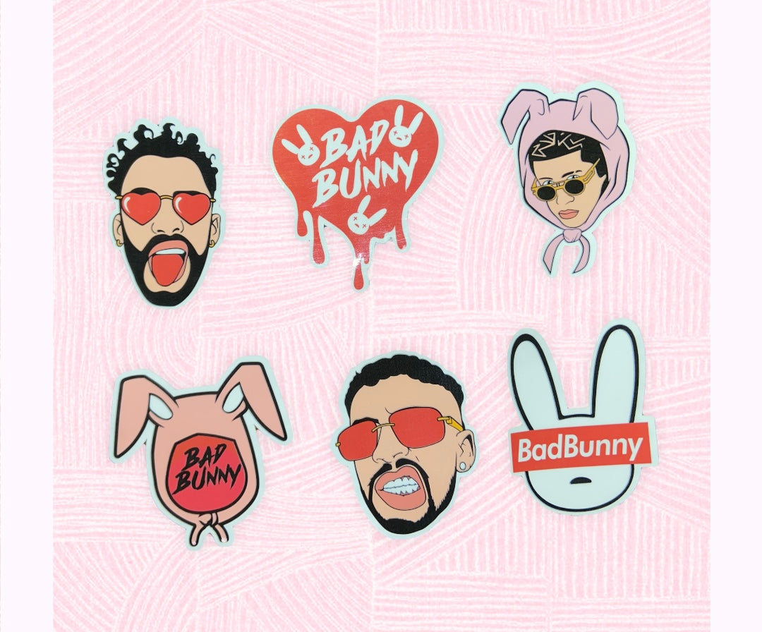 Bad Bunny Vol. 1 Stickers